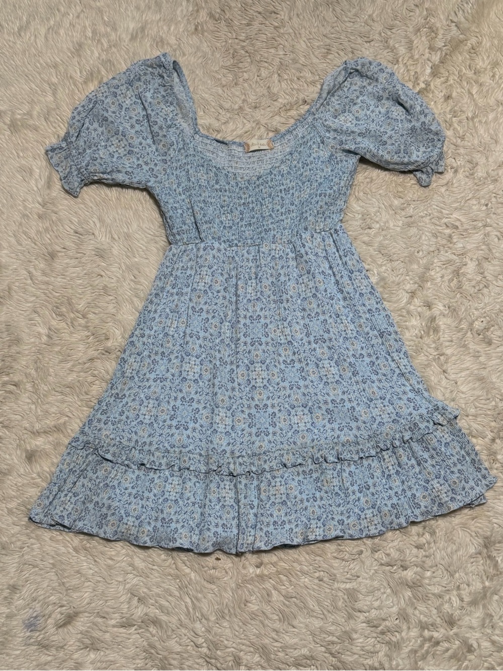 Altar'd State Belle Smocked Floral Dress - Size Medium - Picture 2 of 5